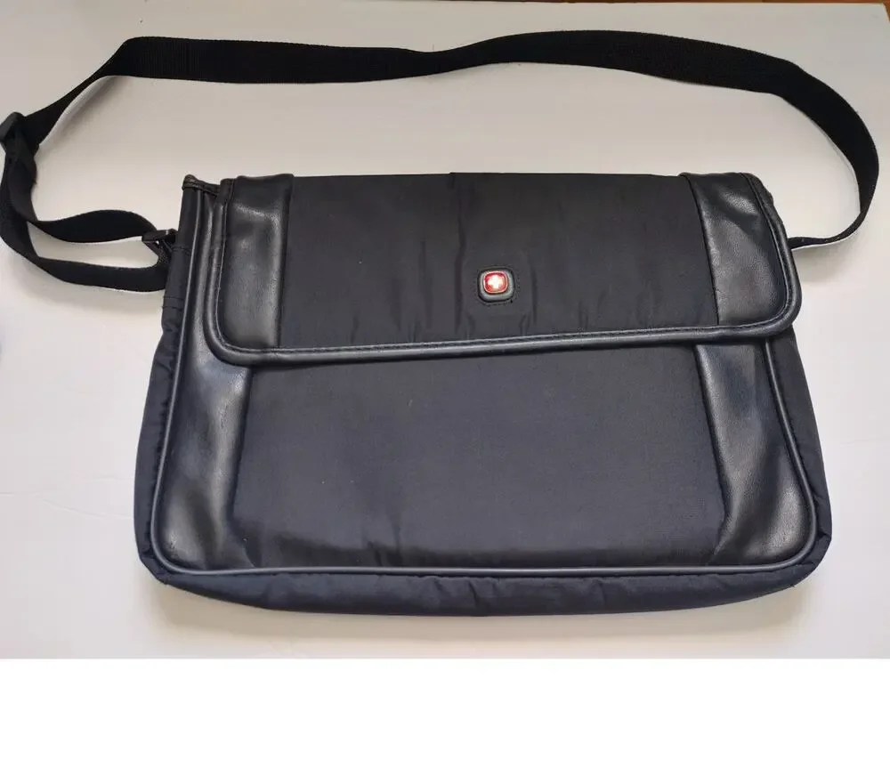 Swiss Gear Laptop Shoulder Bag 14 In Black Unisex